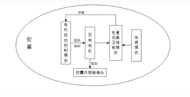 一种基于压电电机的自驱动供能系统及方法